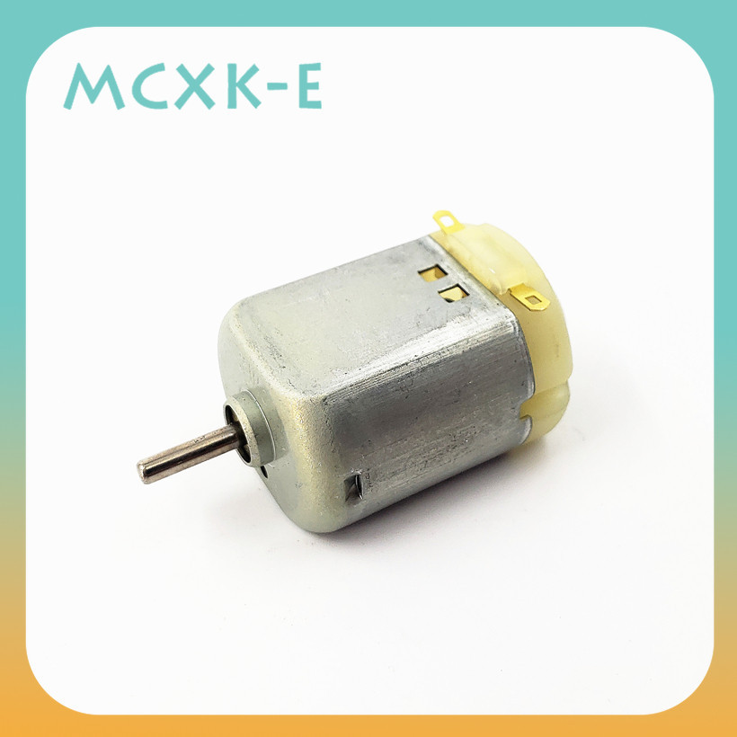 MCXK-E 1PCS 130 Small DC MOTOR 3 to 5V Miniature motor four-wheel motor ...