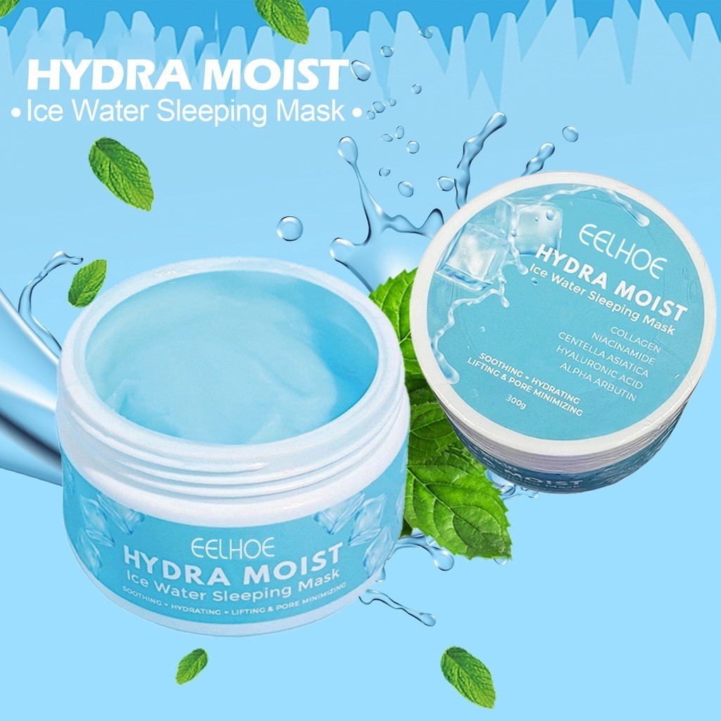 Hydrating Moisturizing Sleeping Mask Ice Water Sleeping Mask Soothing ...