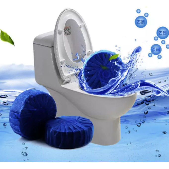 Blue Bubble Toilet Cleaner Automatic Bleach Toilet Bowl Tank Cleaner