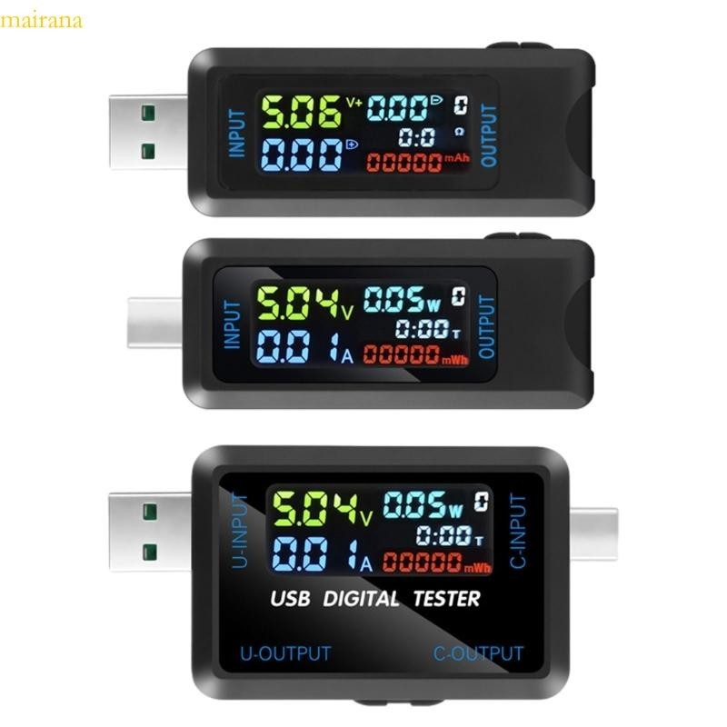 MAI USB USB C Tester Multimeter Digital 4 5-36V 0-5A Power Meter ...
