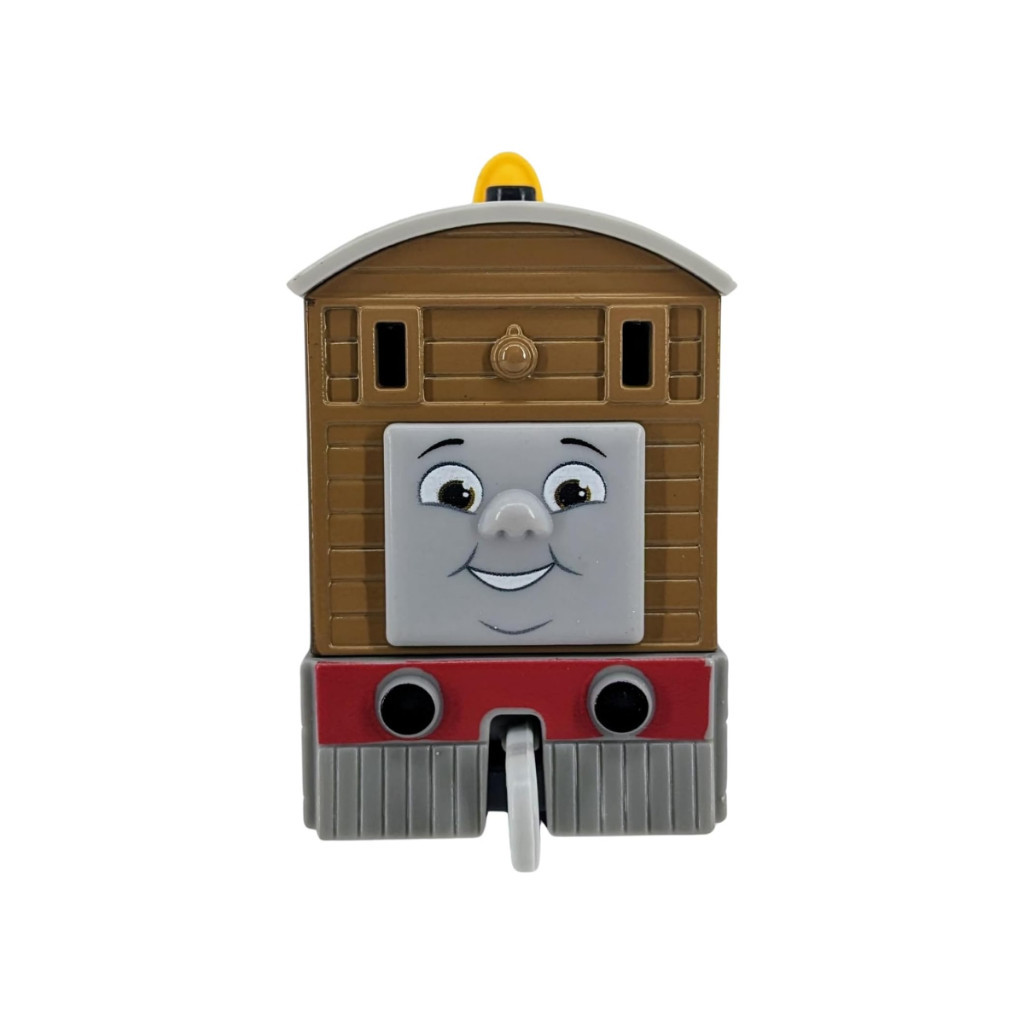 Fisher-Price Thomas & Friends Push-Along Toby Die-Cast Toy Train Engine ...
