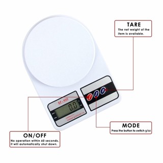 Electronic kitchen scale sf-400 Digital Weighing Scale 10kg/1g | Shopee ...