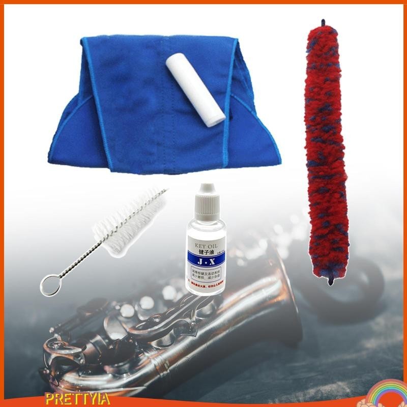 [PrettyiaPH] 5Pcs Saxophone Sax Cleaner Care Cleaning Kits