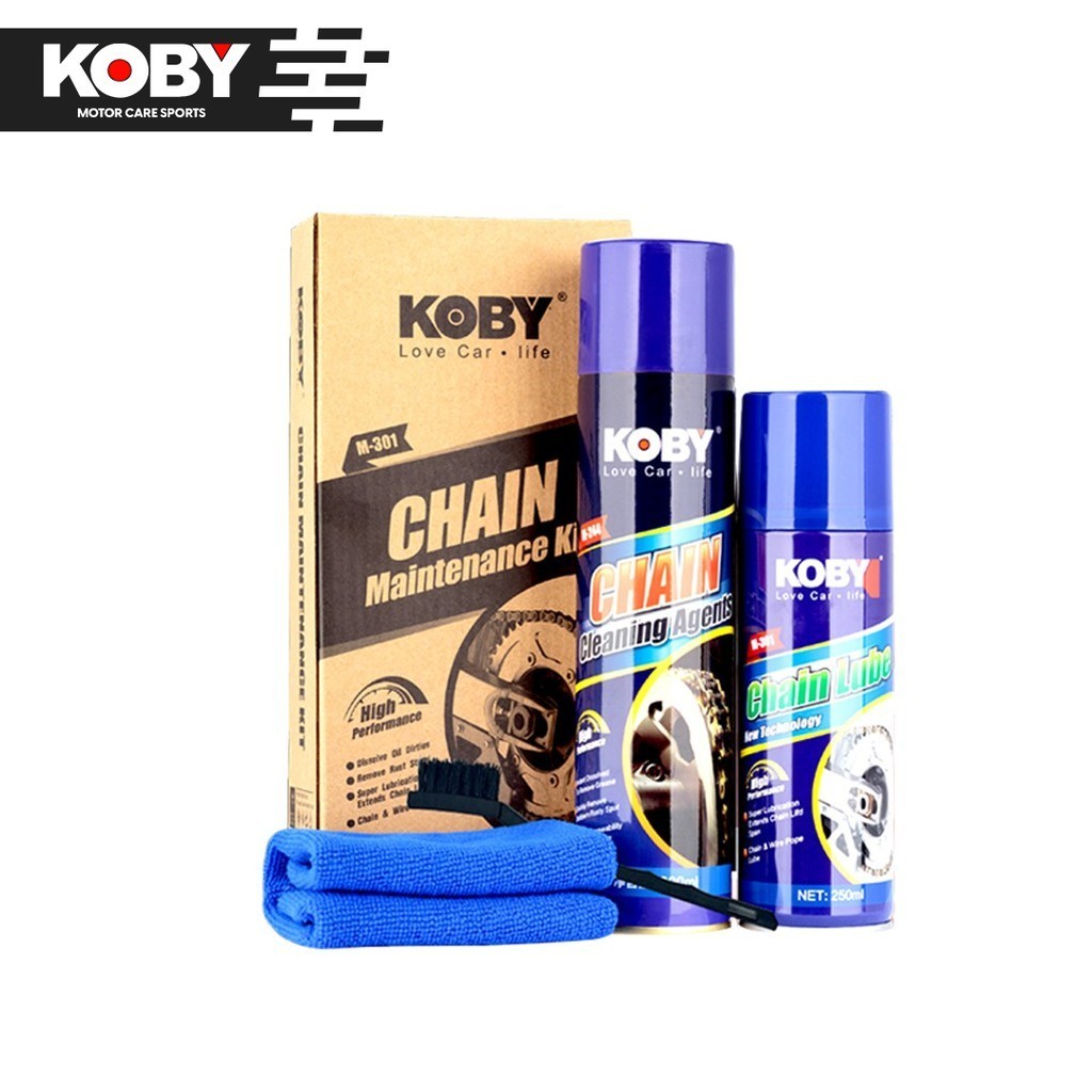 Koby Chain Maintenance Kit Chain Cleaner for motorcycle parts Cleaner ...