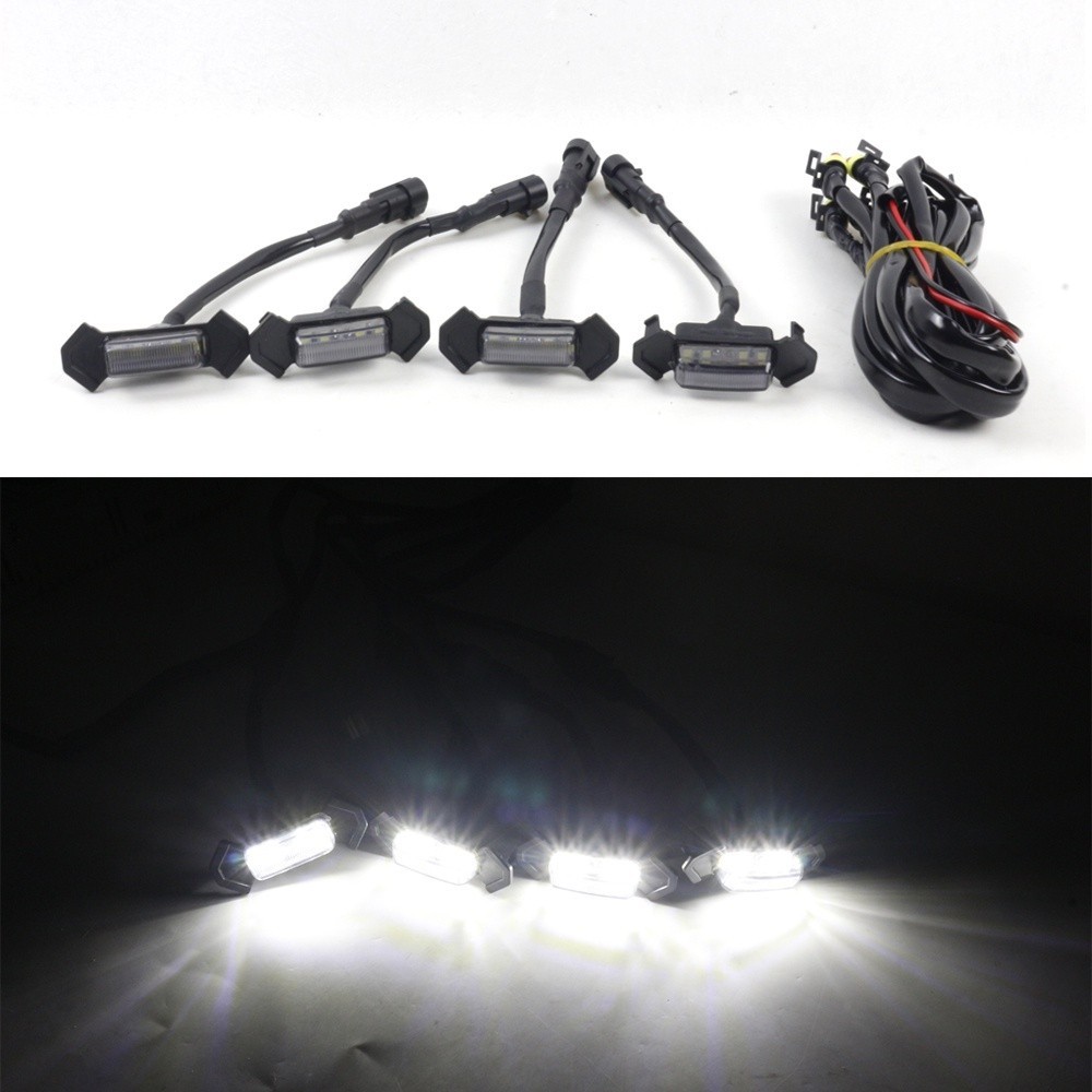 doch LED Grille Light Kit Car Daytime Running Lights Automobile ...