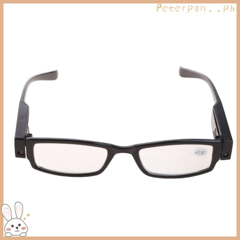 PP Light UP Multi Strength Eyeglass LED Reading Glasses Spectacle ...