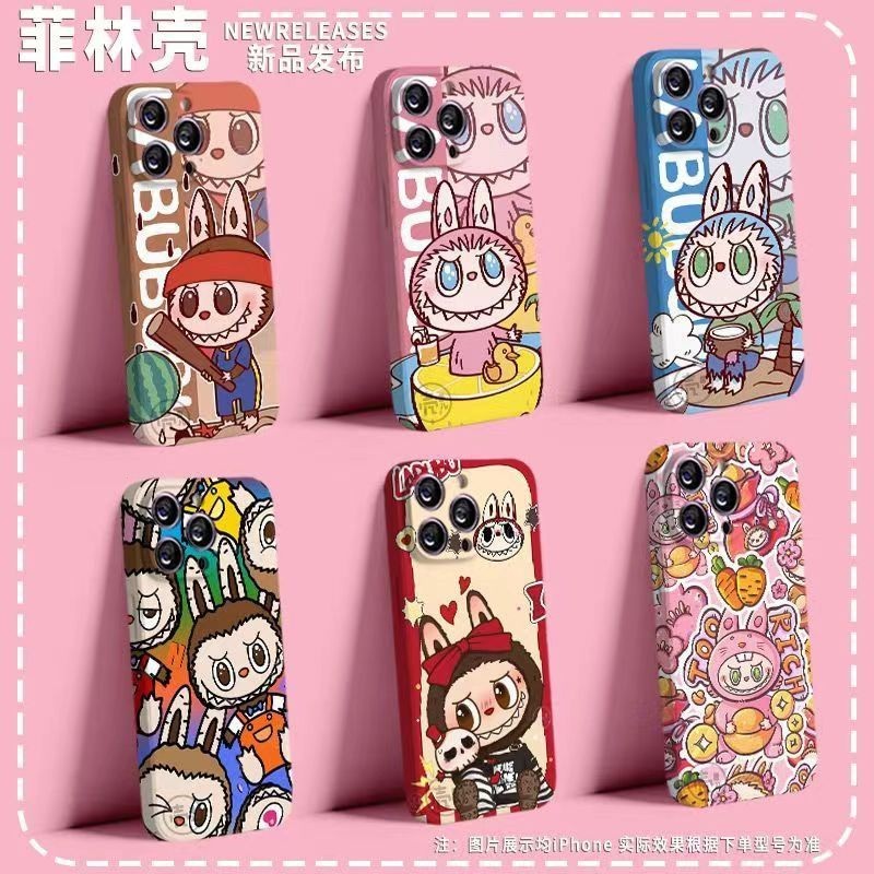 P POP MART labubu Phone Case Cute labubu Film Phone Case Anime labubu