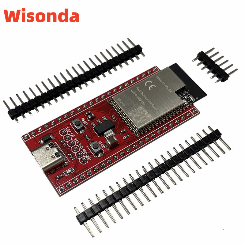 ESP32-S2 DevKit development board is equipped with the ESP32-S2 WROOM ...