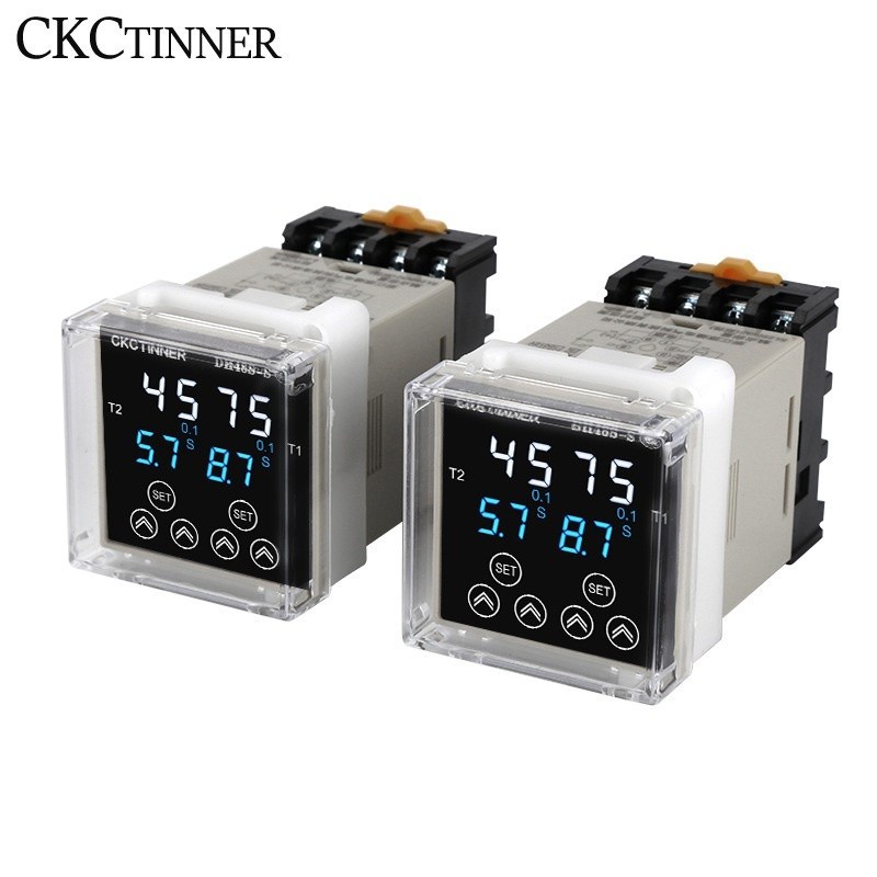 New digital display time relay DH48S-S power-on infinite cycle delay ...