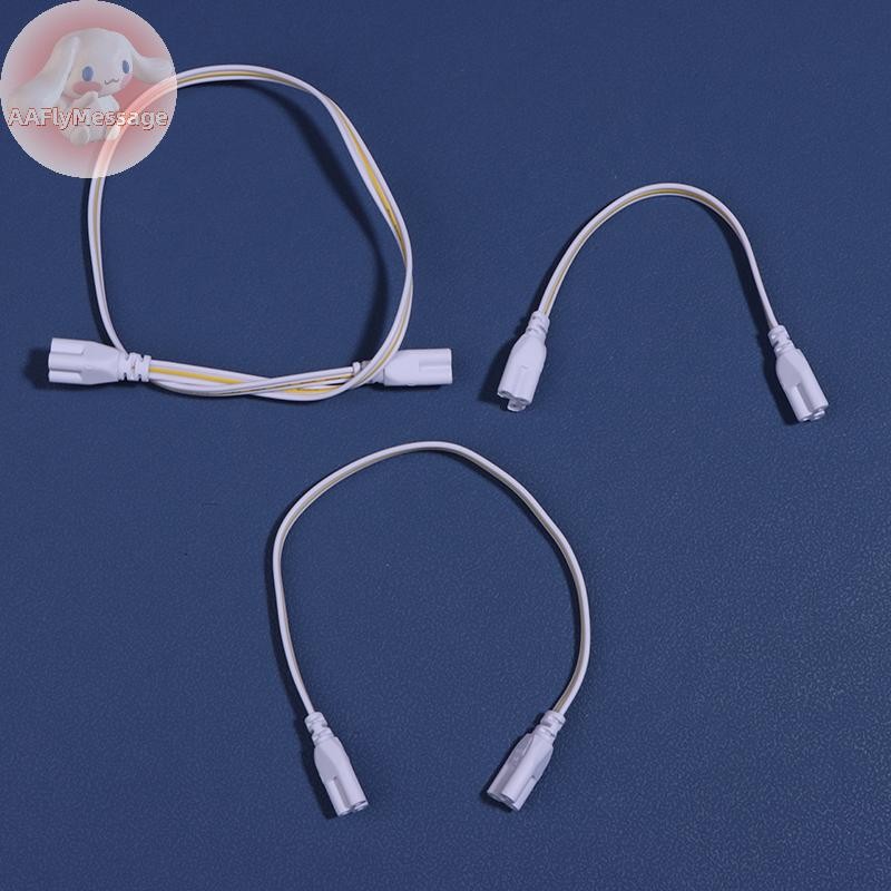 AFIYM 5Pcs Flexiable Double End 3Pin LED Tube Connector Cable Wire T4 ...