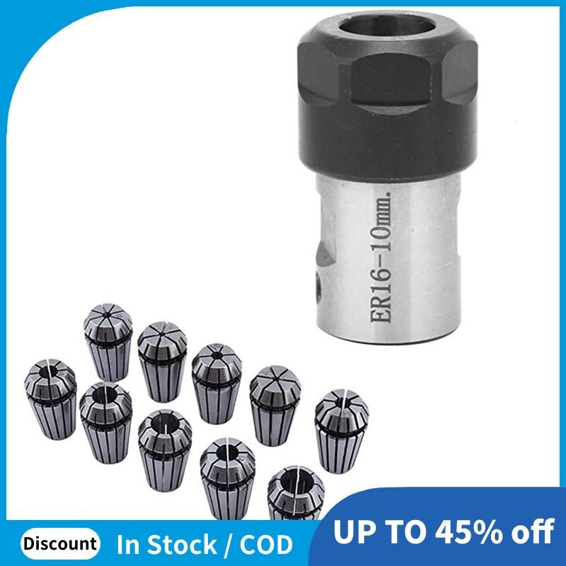 Best Sell 10PCS Spring Collet ER16 Collet Chuck Motor Shaft Extension ...