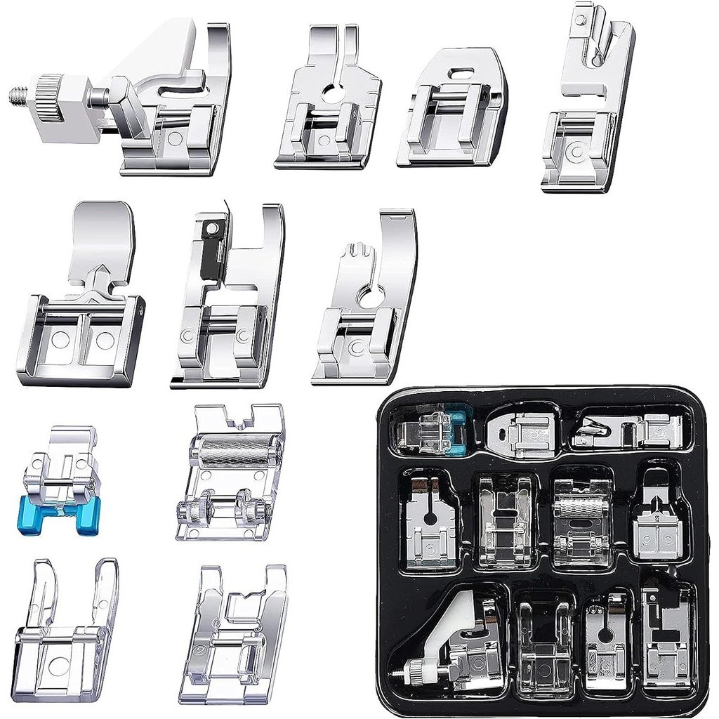 thumbnail image 2 of 34-Piece Presser Foot Set For Bernina New Style Sewing Machines - Models 165,180,185,200,210 & More 2 of 5