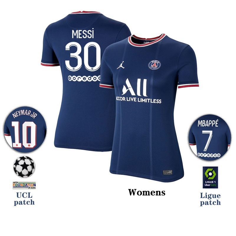 2021-2022 Paris Saint-Germain women Home Jersey Size S-XL Add Name and ...