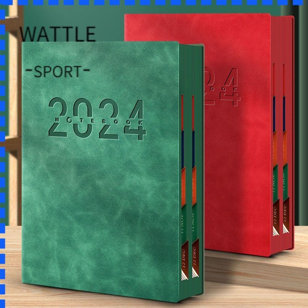 WATTLE 2024 Planner Notebook A5 Office Stationery Study Notebook   Sg 11134201 7rcds Lr85bvv2jy8s2a