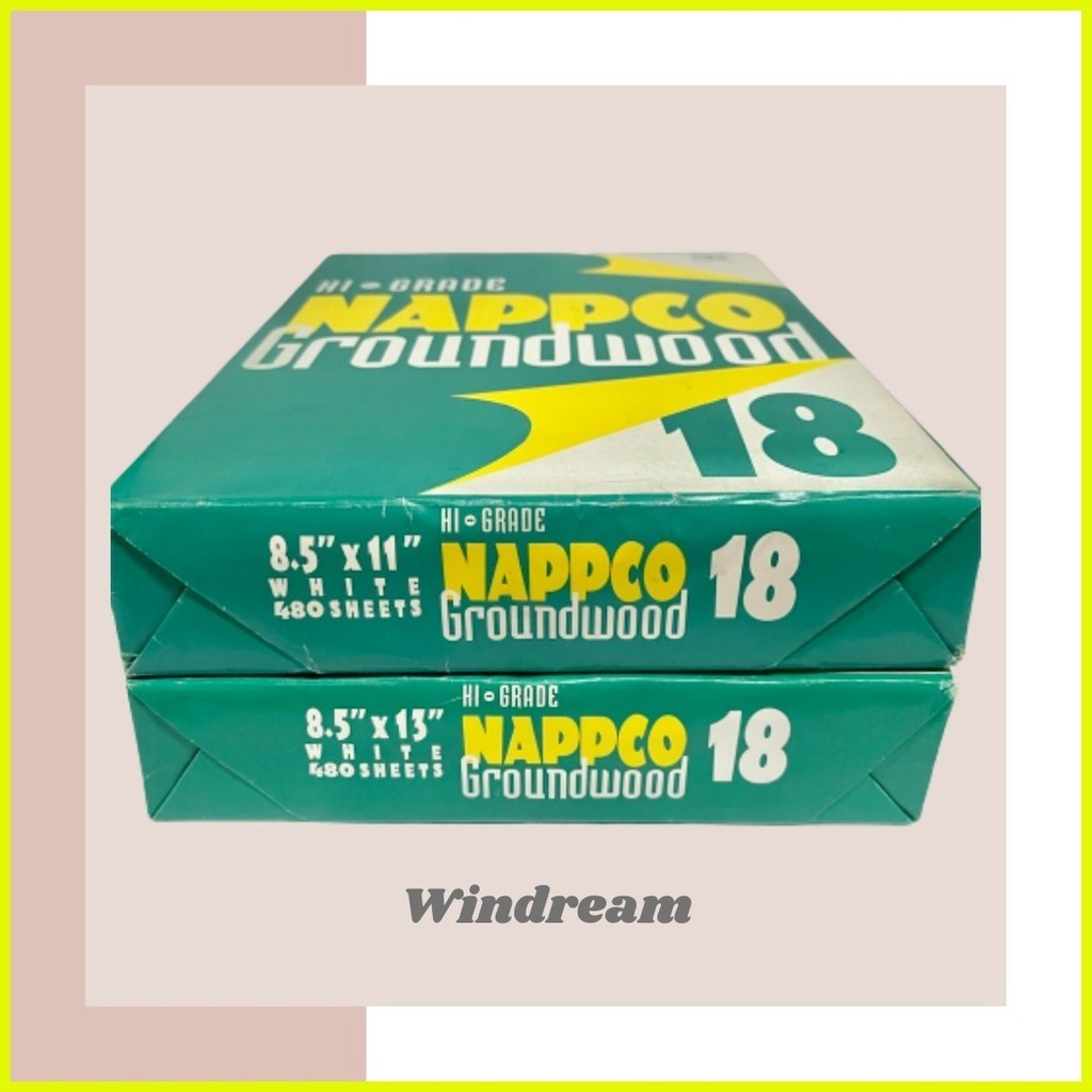 【hot sale】 Nappco High Grade Groundwood Newsprint Paper Shopee