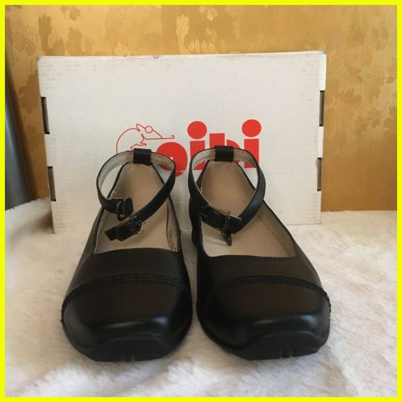 Original Gibi Leather Black Shoes