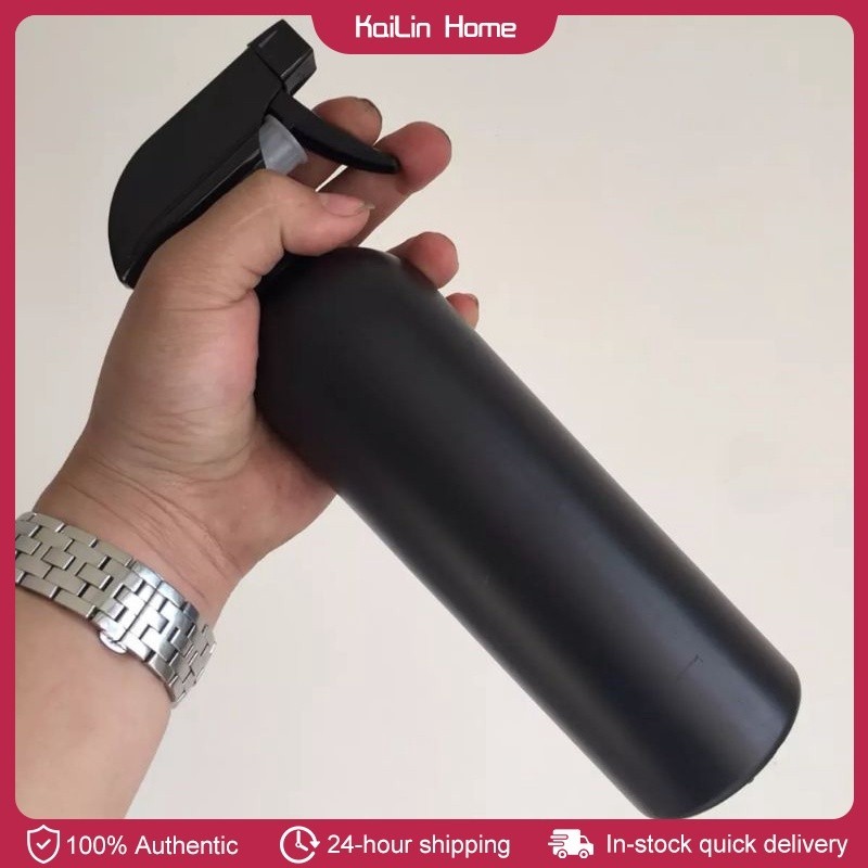 Matte 500ml Powerful Mist Sprayer Black Trigger Bottle Multi-Functional ...