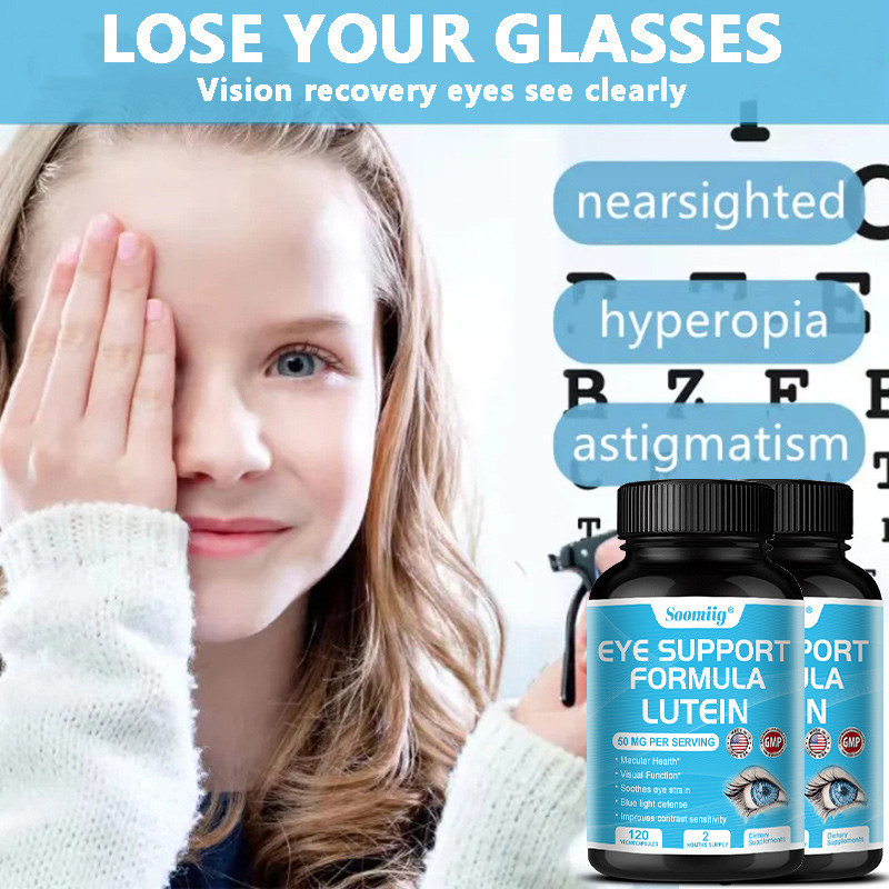 Soomiig Lutein and Zeaxanthin Adult Eye Health Supplement, Natural Eye ...