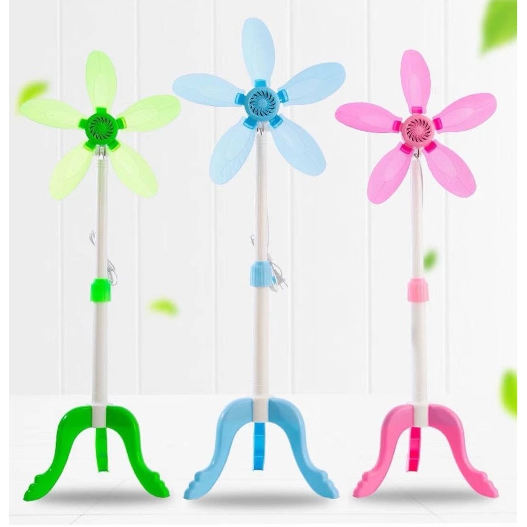 Kuba Energy Saver 5 Blades Adjustable Electric Stand Fan Portable ...