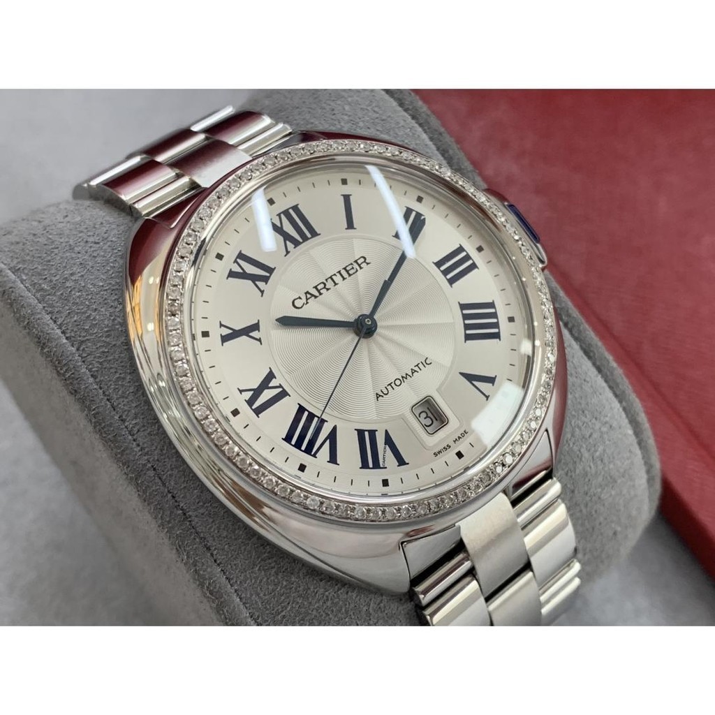 Cartier Cartier Key Mechanical Men's Watch 40mm Back Diamond WSCL0007 ...