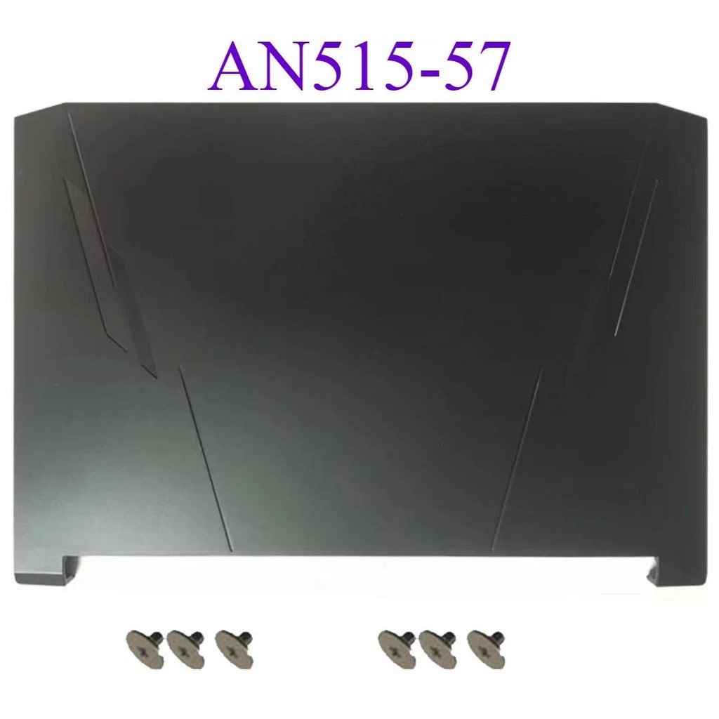 Acer Nitro 5 LCD Lid & Front Bezel Kit - Silver, With Hinges - Fits AN515-56/57/54/55 (US Seller)