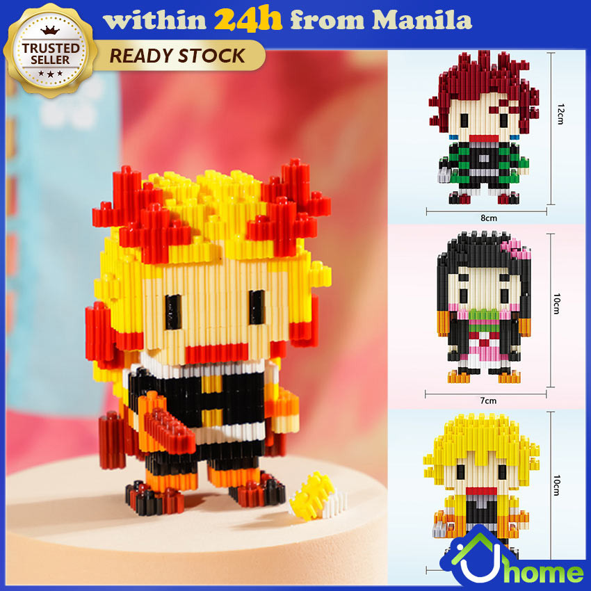 【SOYACAR】Demon Slayer Figure Lego Kamado Tanjirou Nezuko Kyoujuro ...