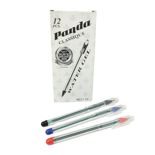 Panda Classique Water Gel Pen 0.7mm - Set of 12 in a Box | Shopee ...