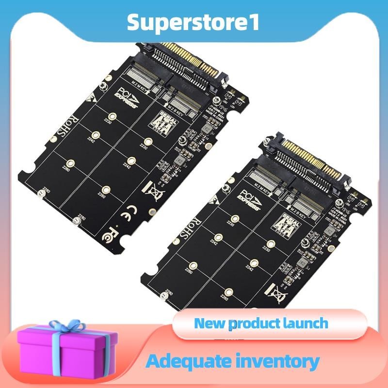 Superstore1 2X,2 In 1 M.2 NVMe SATA U2PCB M.2 NVME SSD Key M Key B SSD ...