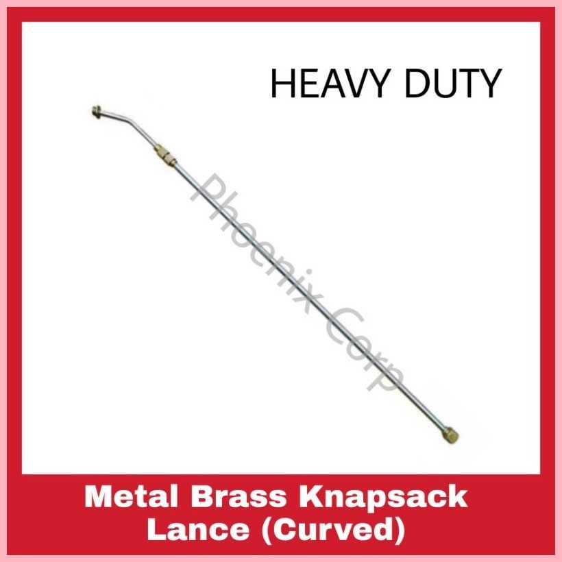 【Hot】 Knapsack Sprayer Metal Brass HEAVY DUTY Spray Rod / Lance (Curved ...