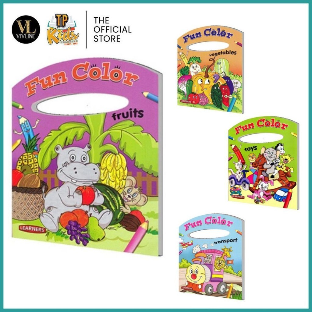 Fun Color Coloring Book Collection by Learning is Fun | Shopee Philippines