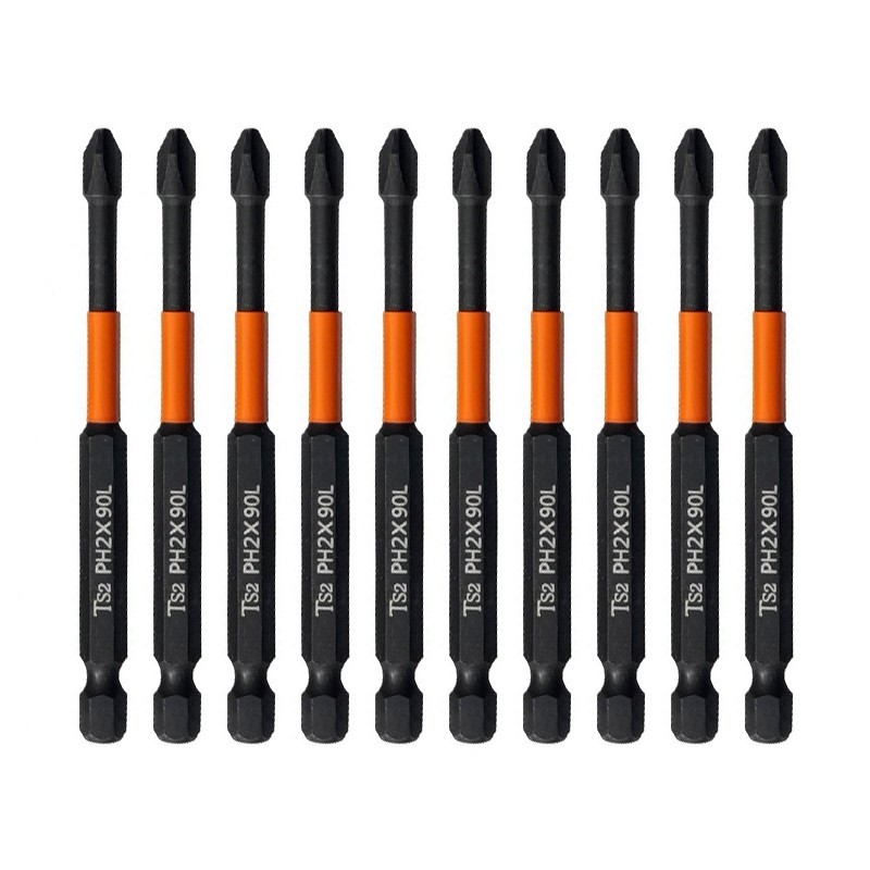 Impact Resistant Cross Screwdriver Bit Set for Impact Screwdrivers ...