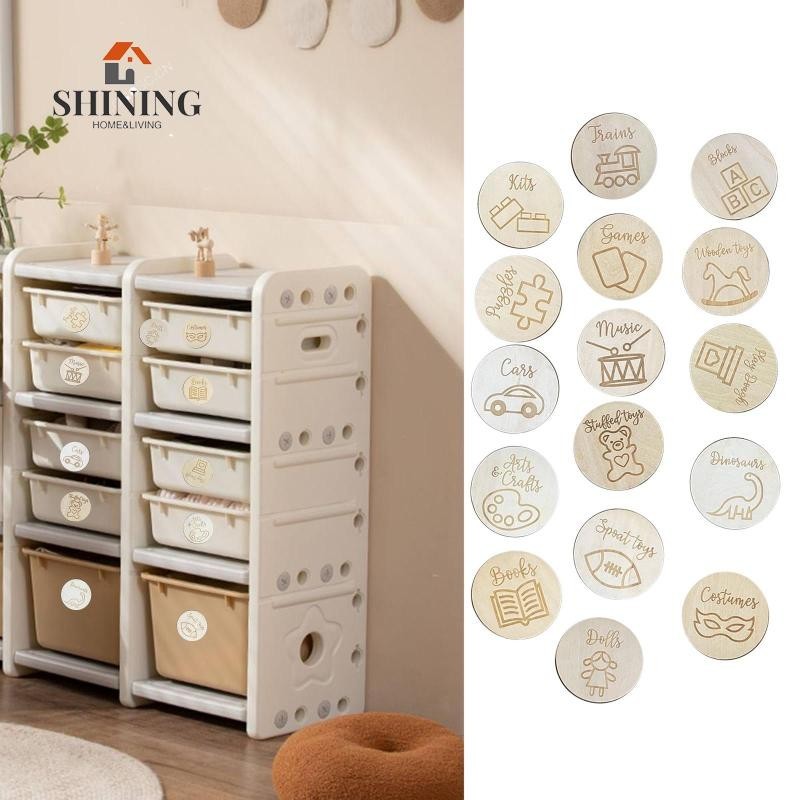 [Shining] 16pcs Toy Classification Labels, Toy Storage Box Labels ...