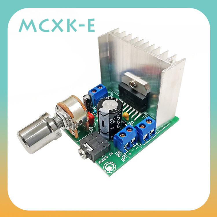TDA7297 Amplifier Board AC/DC 12V 2x15W 15W+15W Digital Audio Dual