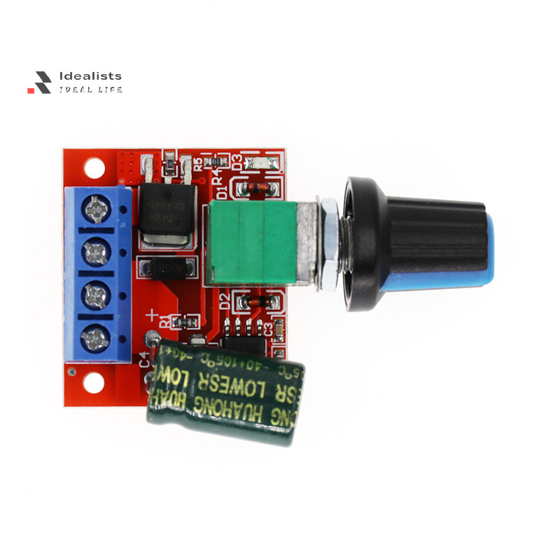 Idealist PWM Motor Speed Controller Module PWM DC Motor Governor 5v-35v ...