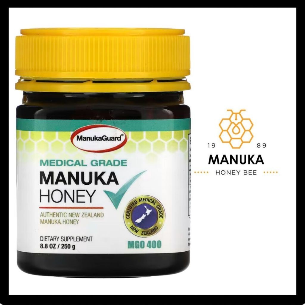 ManukaGuard, Medical Grade Manuka Honey, MGO 400, 8.8 oz (250 g