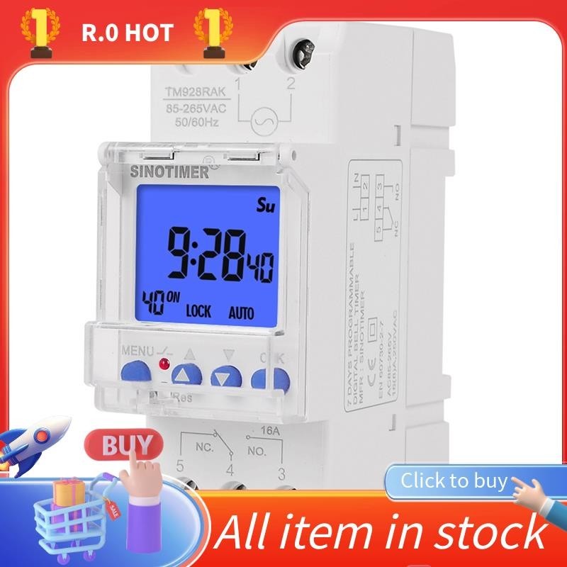 SINOTIMER 1 Piece TM928RAKL Intelligent Ringing Instrument Timer with ...