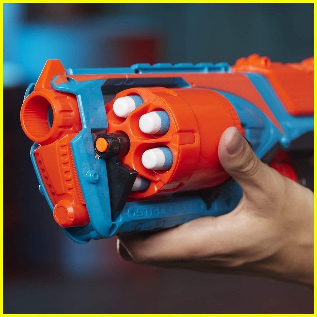 ♞Strongarm Nerf N-Strike Elite Toy Blaster with Rotating Barrel ...