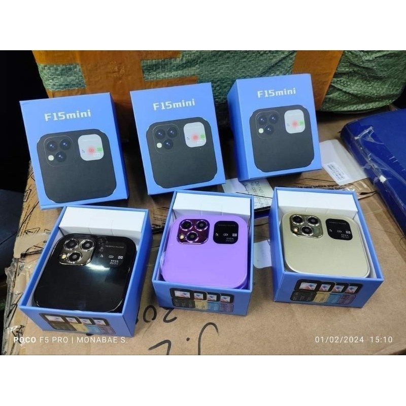 The New f15 mini keypad cellphone dual sim | Shopee Philippines