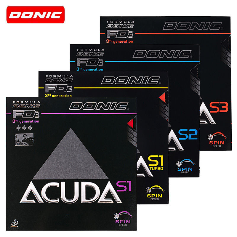 Gomma Da Ping Pong Donic Acuda S3 - Nero, 2.3mm, Per Effetto E Controllo - Foto 12