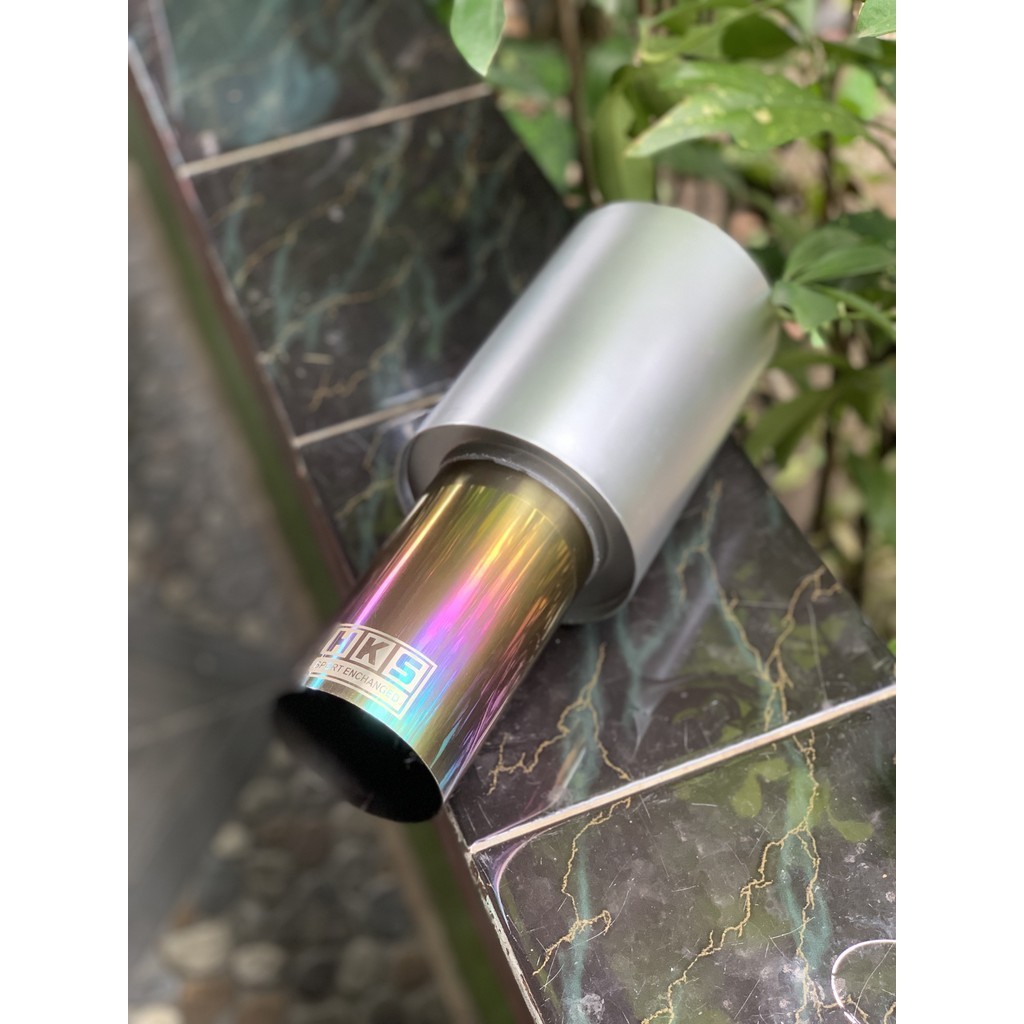 Hks rainbow Car Muffler Dry bass Sound hks rainbow Car racing Muffler