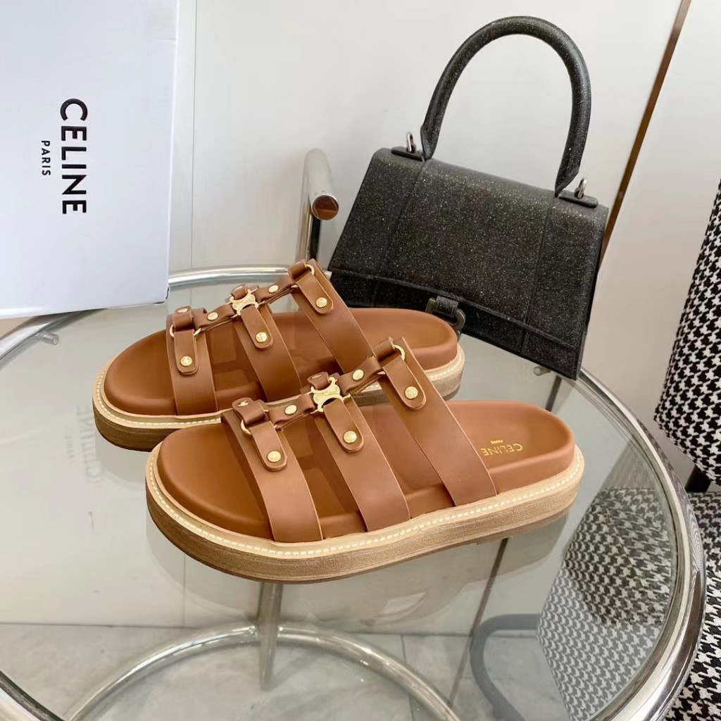 Celine hotsell platform sandals