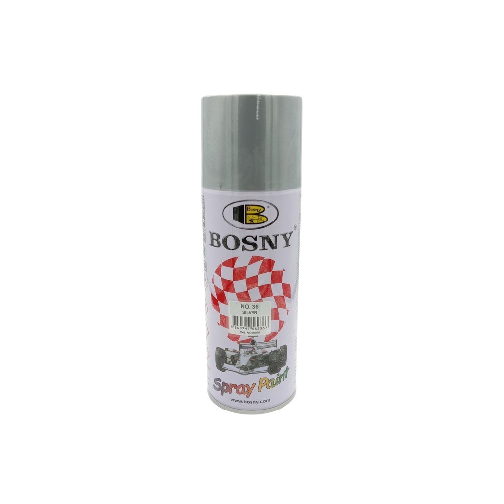 Bosny Acrylic Spray Paint Silverprimer Grey Shopee Philippines