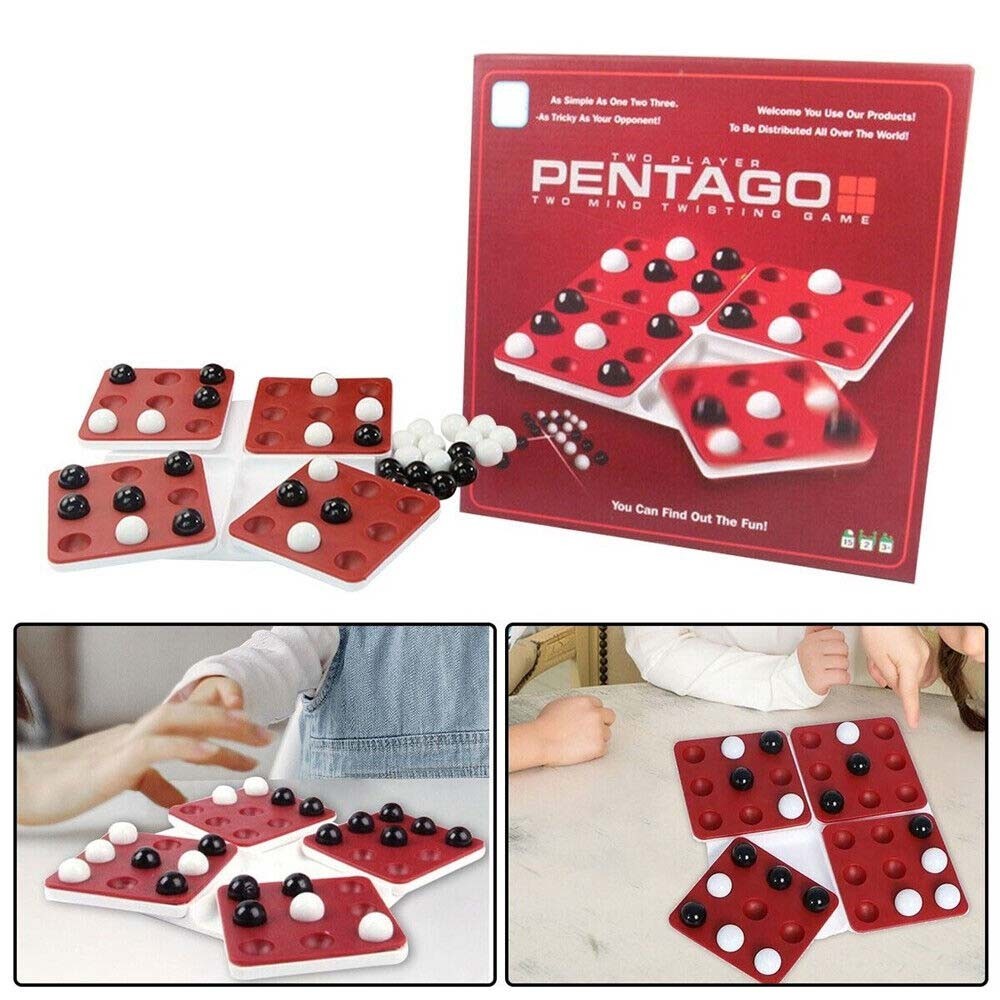 Black and white five ball five piece chess toy children's party 1v1