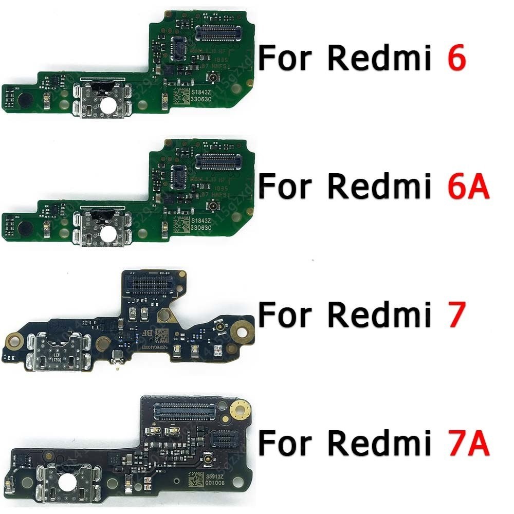 Original Charging Port For Xiaomi Redmi 7 7A 6 6A Charge Board Pcb Dock ...