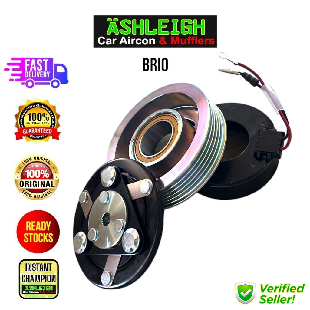 Honda Brio Pulley Assembly Car aircon Clutch Coil Hub For