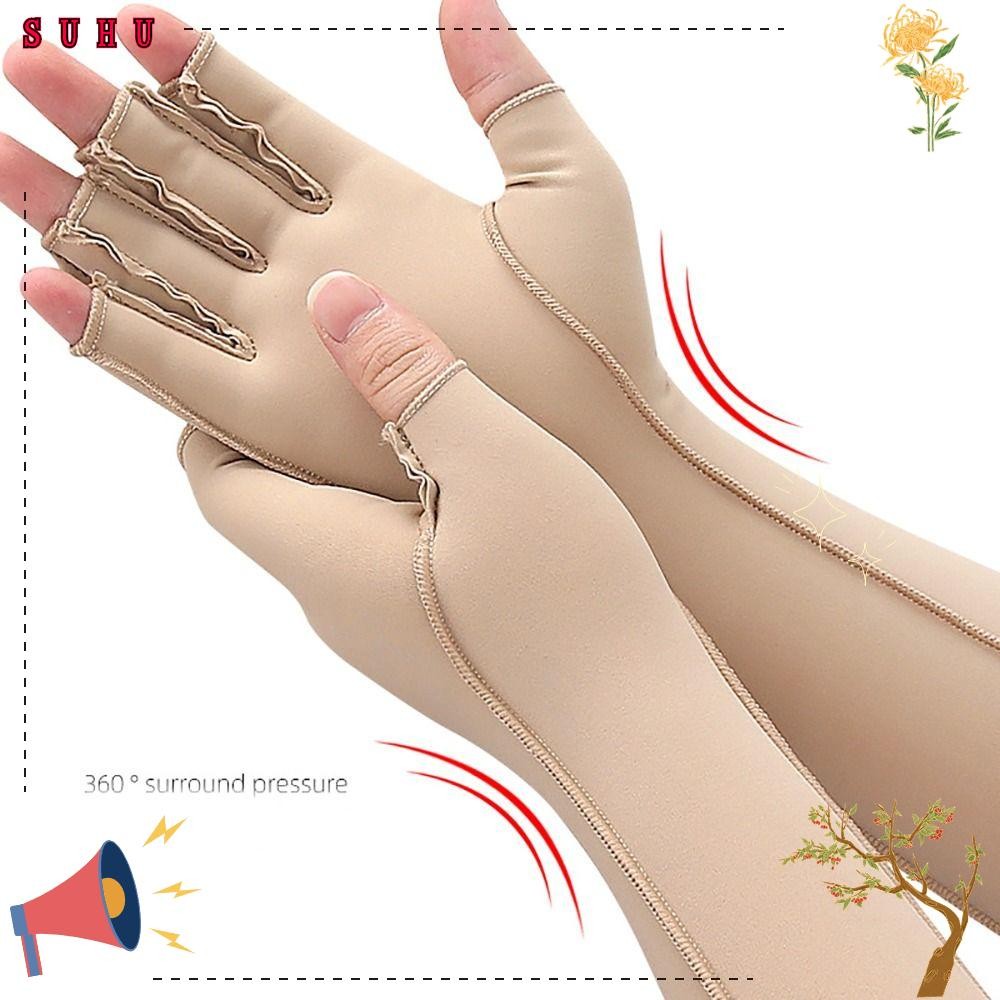 SUHU Arm Compression Sleeve, Breathable Flexible Compression Glove ...