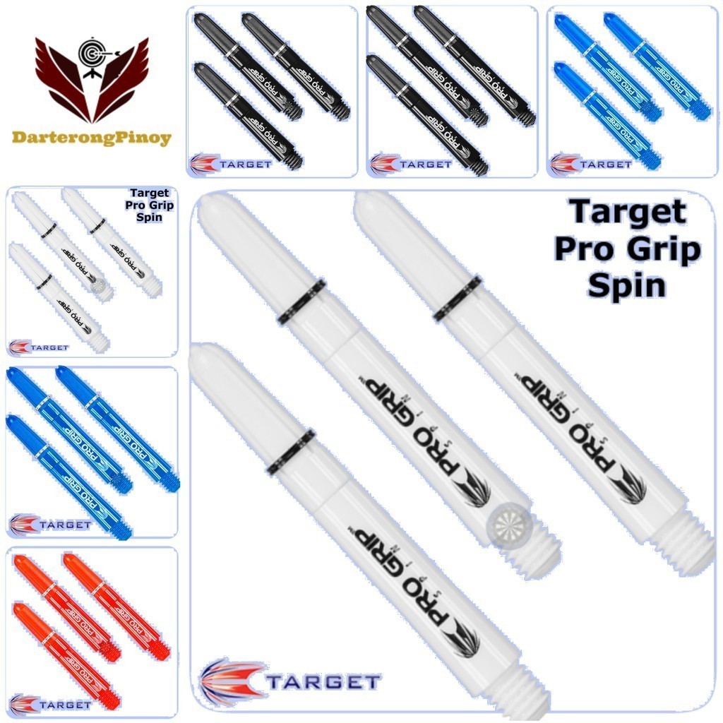 Target Pro Grip Spinning Shaft Stem with Rings Spin progrip shafts