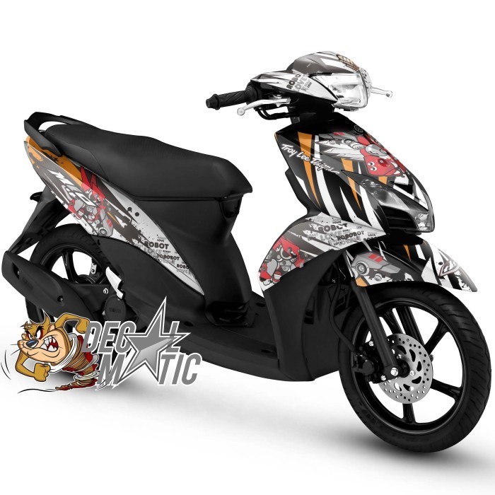 Mio GT Full body Decal Full body motorbike J Sticker Variations Mio J ...