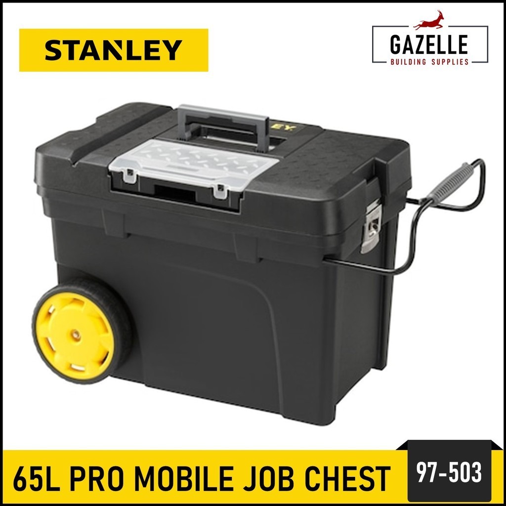 Stanley 97 503 Professional Mobile Tool Chest 53l Shopee Philippines