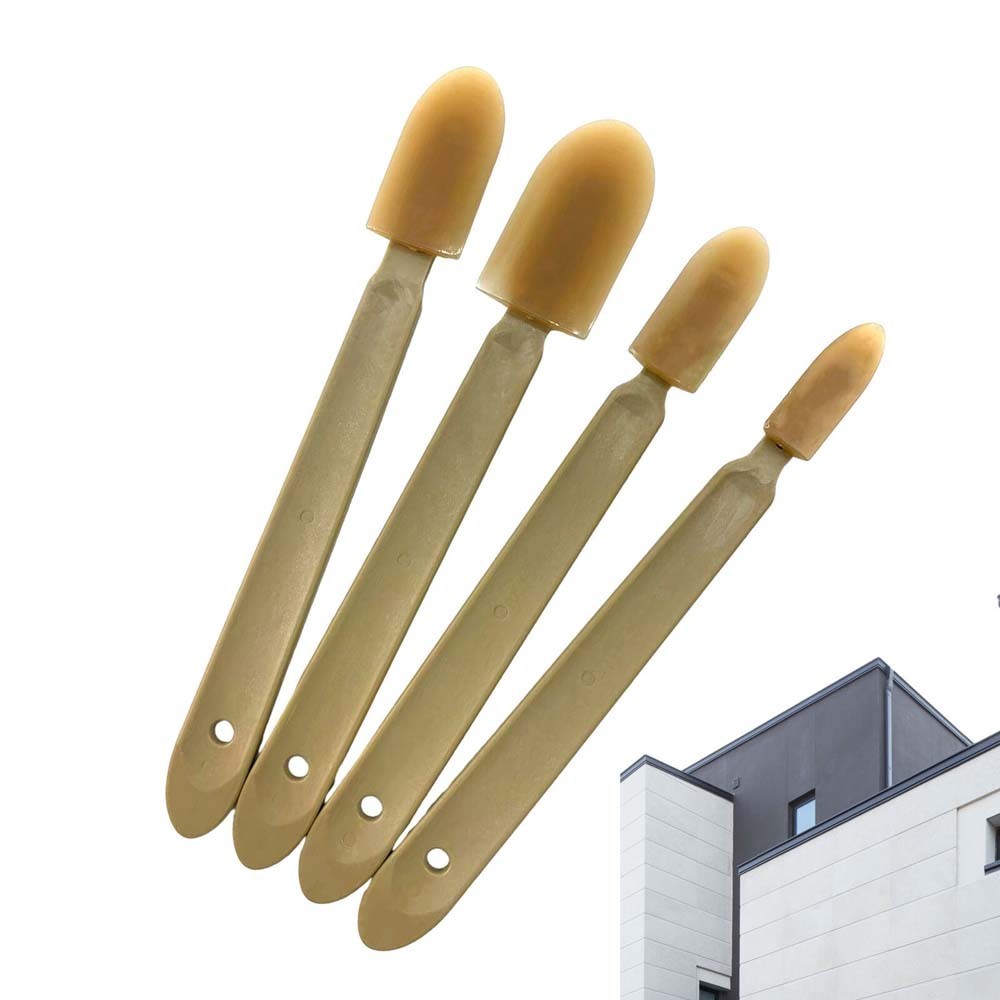 Caulk Spatula Set 4pcs Grout Caulking Tip Applicator Bathroom Hand